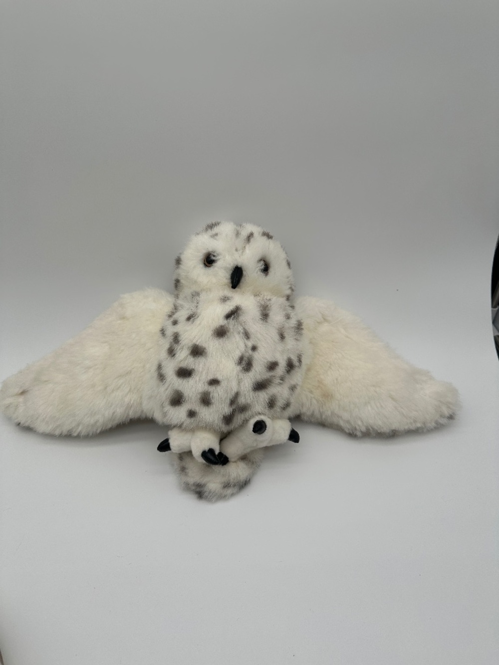 Folkmanis Realistic Plush/Stuffed Snow Owl Puppet